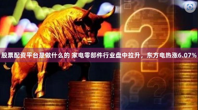 股票配资平台是做什么的 家电零部件行业盘中拉升，东方电热涨6.07%